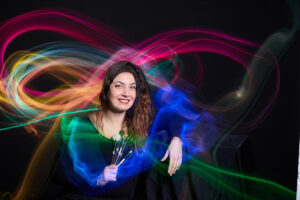 Light Painting with Optical Fibers